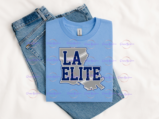 LA Elite State Baseball Apparel