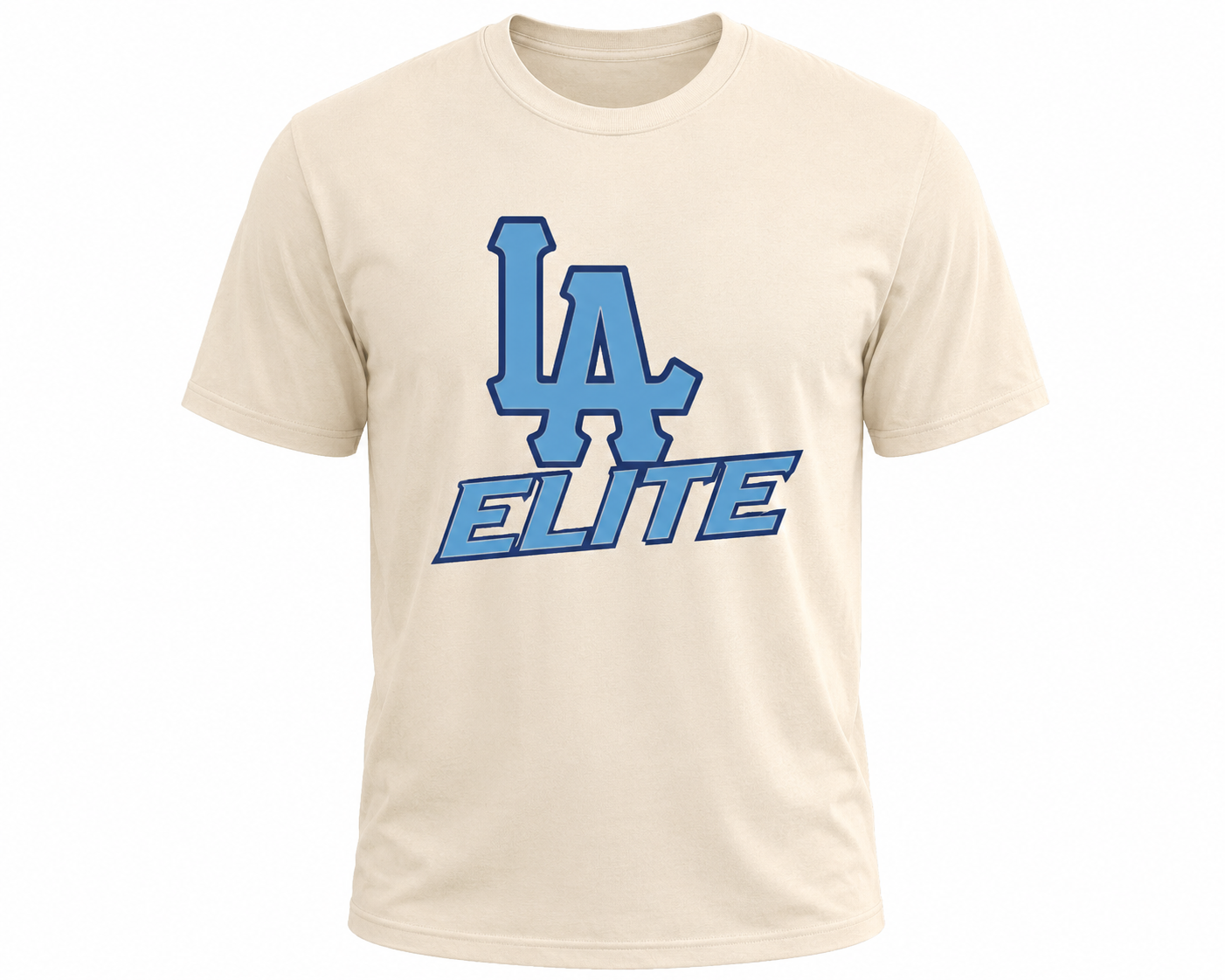 LA Elite Fan Cotton Tee – Cream
