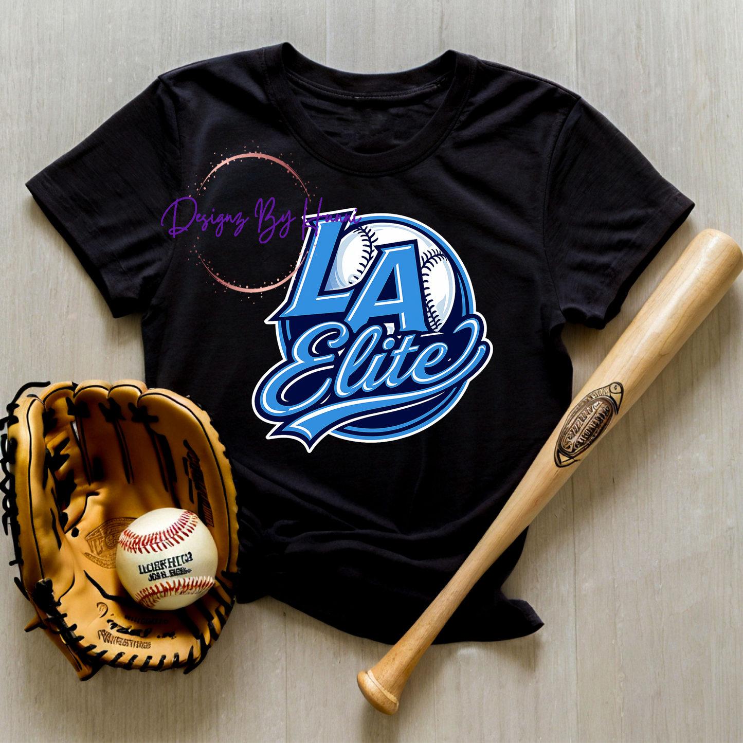 LA Elite Baseball Logo Tee